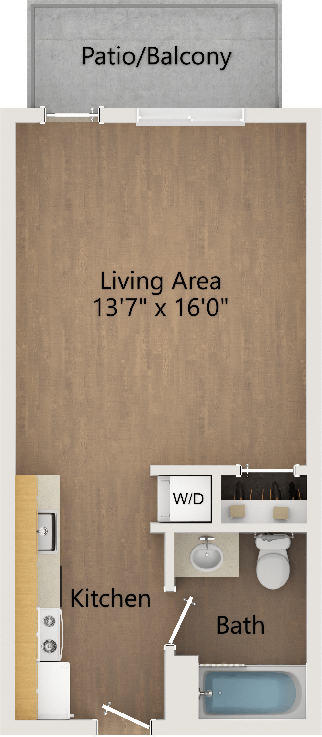 a floor plan of a living area with a bathroom and a toilet